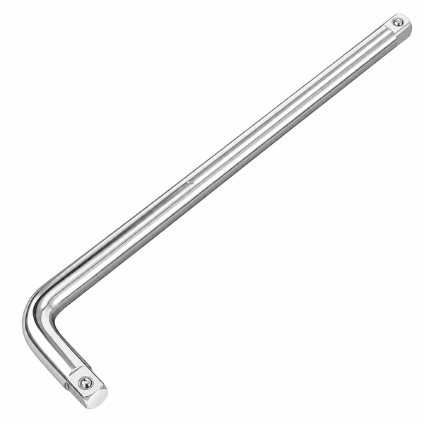 Metal Allen wrench on a white background