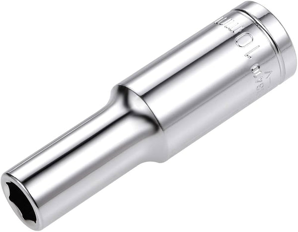 Craftshands 1/2 Inch Deep Socket | Durable Chrome Vanadium Drive Socket for Professional Use