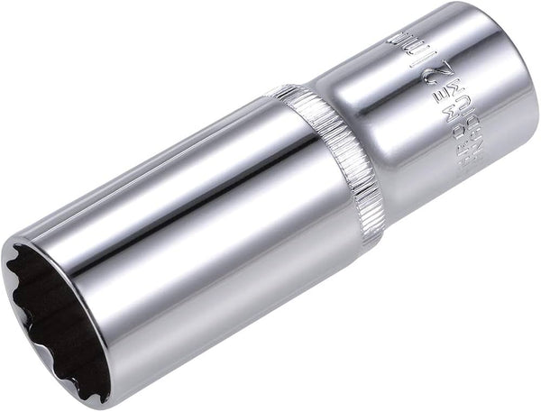 Craftshands 1/2 Inch Deep Socket | Durable Chrome Vanadium Drive Socket for Professional Use