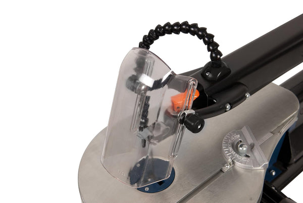 Ferm SSM1005 Cordless Electric Scroll Saw 90W | Adjustable Working Table with Dust Blowing System