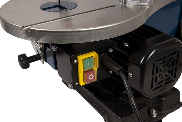 Ferm SSM1005 Cordless Electric Scroll Saw 90W | Adjustable Working Table with Dust Blowing System