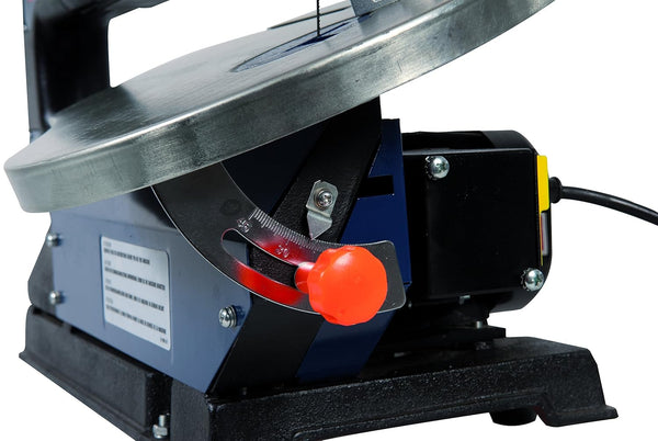 Ferm SSM1005 Cordless Electric Scroll Saw 90W | Adjustable Working Table with Dust Blowing System