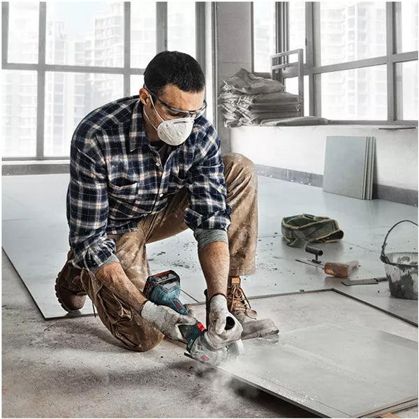 BOSCH CORDLESS ANGLE GRINDER KIT GWS 180-LI 100MM 18V