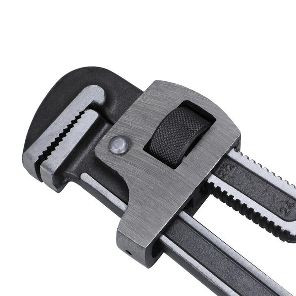 Taparia 24 Inch / 600mm Adjustable Pipe Wrench 1276 | Suitable for Pipe Dia. 38-65mm