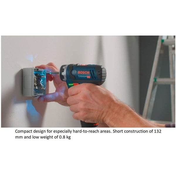BOSCH GSR 12V-15 FC 10mm Heavy Duty Cordless Drill/Driver