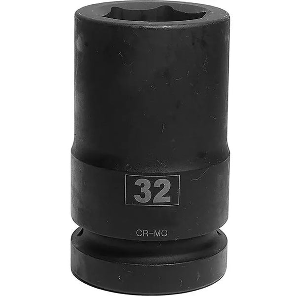 Craftshands 1 Inch Deep Impact Socket | Heavy Duty CR-MO Drive Socket for Industrial Use