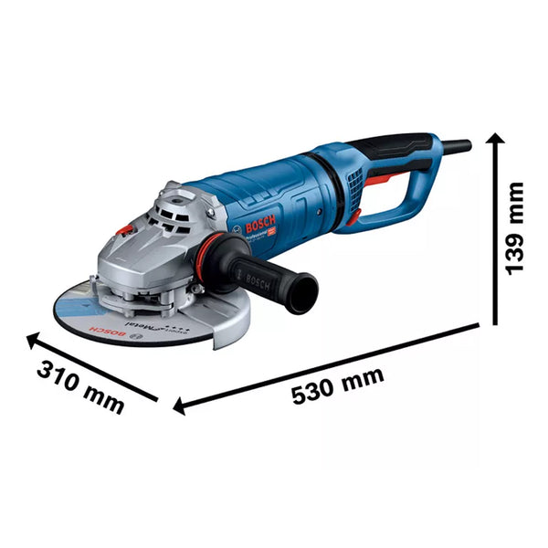 BOSCH ANGLE GRINDER GWS 27-180 PR 2700W 7INCH