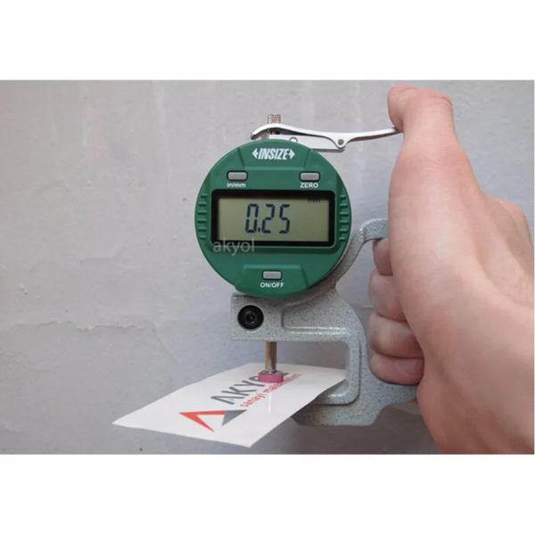 Insize Digital Thickness Gauges 0.01mm/0.0005Inch 2871-10 | High Precision Electronic Thickness Measuring Tool