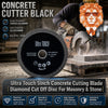 Ultra Touch 5Inch Concrete Cutting Blade | Diamond Cut Off Disc For Masonry & Stone