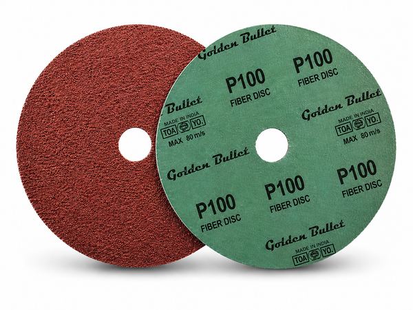 Bullet 5Inch Fiber Disc 125x0.6mm | High Performance Metal Sanding & Finishing Disc