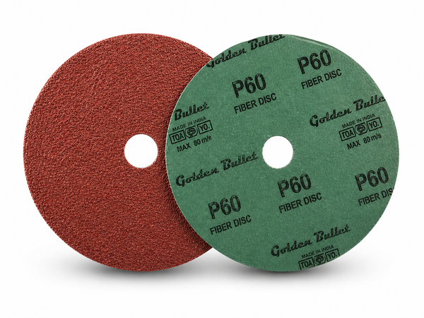 Bullet 5Inch Fiber Disc 125x0.6mm | High Performance Metal Sanding & Finishing Disc