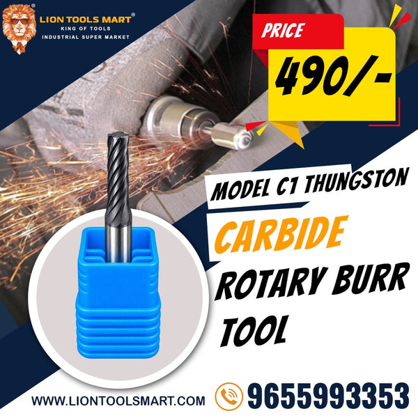 Tungsten Carbide Rotary Burr Tool – Heavy Duty Die Grinder Bit