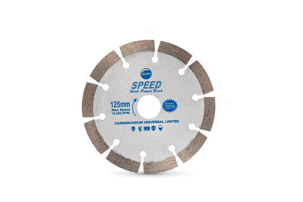 CUMI Speed Chamak Granite Cutting Saw Blade | Turbo Segmented (Wet & Dry)