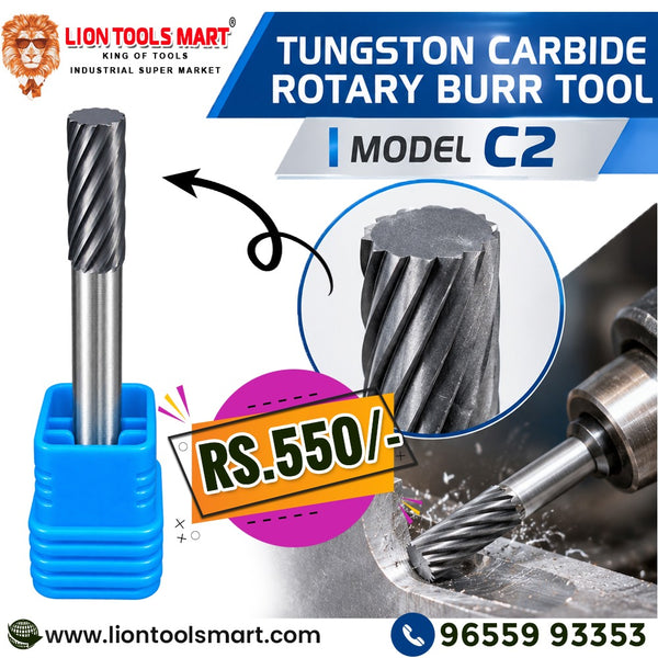 Tungsten Carbide Rotary Burr Tool – Heavy Duty Die Grinder Bit