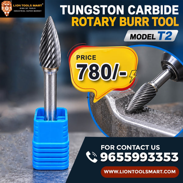 Tungsten Carbide Rotary Burr Tool – Heavy Duty Die Grinder Bit