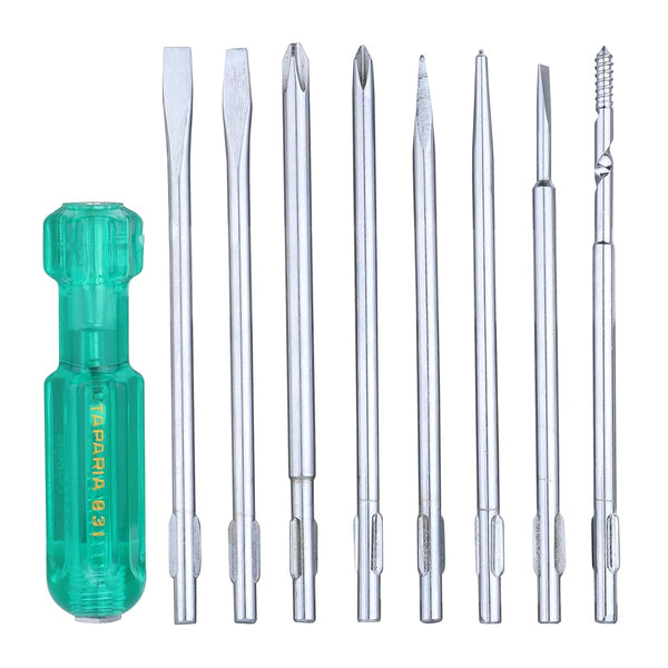 Taparia 8Pcs Screw Driver Set 831 | Professional Flat & Phillips Screwdriver Set