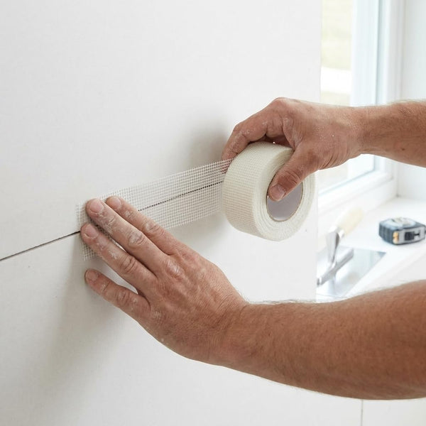Abro Fiber Mesh Tape, ABRO Drywall Tape, ABRO Joint Tape, 48mm Drywall Tape, 50M Drywall Tape, Fiberglass Mesh Tape, Drywall Joint Tape, Wall Crack Tape, False Ceiling Tape, Partition Joint Tape, Drywall Repair Tape, Fiberglass Joint Tape, Construction Joint Tape