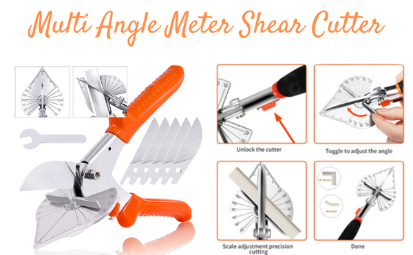 Lion Multi Meter Angular Scissors | Adjustable Angle Scissors Trim Shears