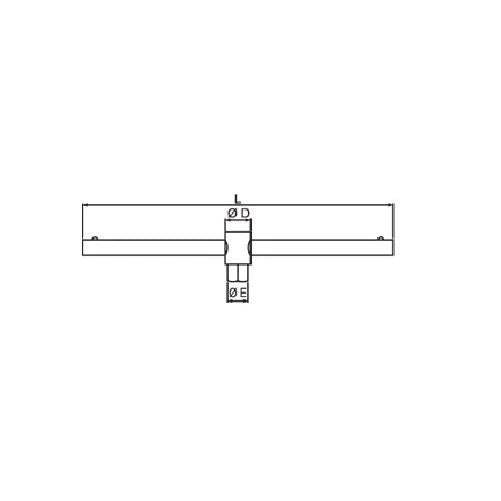 Taparia 8Inch / 200mm T Handle B 733 Flank Drive | 9.5mm 3/8 Sq. Drive Socket Accessories