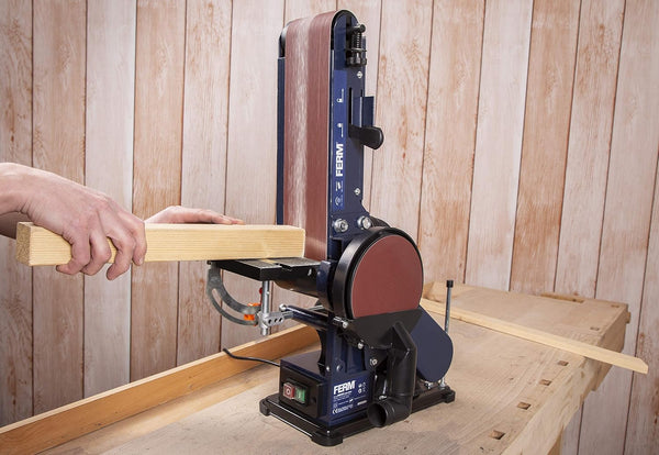 Ferm BGM1022 Bench Sander/Disc Sander with Mitre Guide 350W