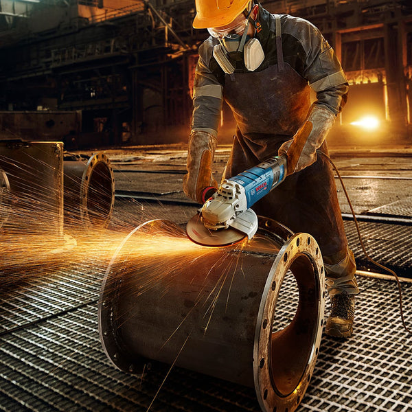 Bosch GWS30-230B 9-Inch Brushless Angle Grinder (2800W) – Industrial Heavy Duty