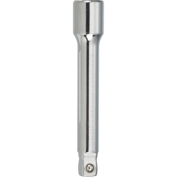 Chrome socket wrench on a white background