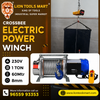 Crossbee 1 Ton Electric Power Winch (230V, 60Mtr, 8mm Wire Rope)