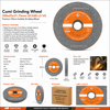 Cumi Grinding Wheel 200x25x31.75mm GCG80 L5 VG | Silicon Carbide Precision Grinding Wheel
