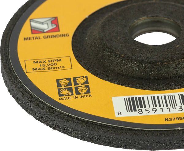 Dewalt DT34406, Dewalt grinding wheel, 4 inch grinding wheel, 100x6x16mm grinding wheel, Metal grinding wheel, Type 27 grinding wheel, Depressed centre wheel, Aluminium oxide grinding wheel, Mild steel grinding wheel, Stainless steel grinding wheel, Angle grinder wheel, Metal grinding disc, Welding grinding wheel, Fabrication grinding wheel, Industrial grinding wheel, Dewalt abrasive wheel