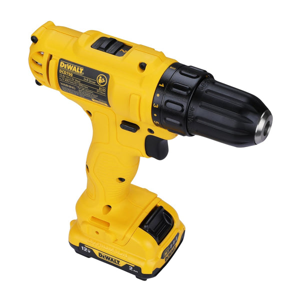 DEWALT DCD700D2 12V Cordless Drill Driver 10mm Compact Professional Machine
