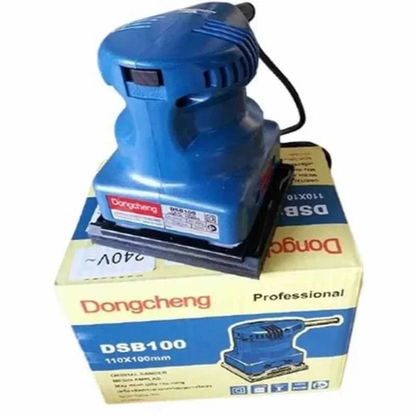DongCheng DSB100 150W Orbital Sander with 110 × 100mm Sanding Pad for Woodworking and Surface Finishing