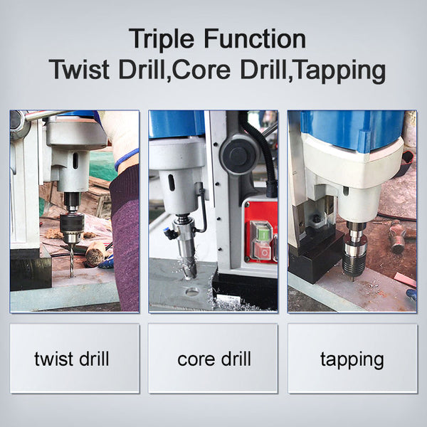DONGCHENG DJC02-23 1600W magnetic drill with 15000N magnetic base