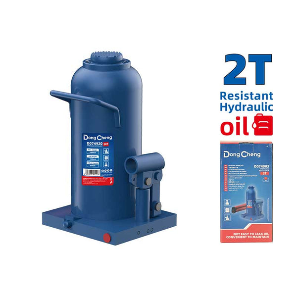 DongCheng 2 Ton Hydraulic Bottle Jack with Safety Valve – HD074902