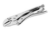 DONGCHENG 10" Straight Jaw Locking Pliers (HD071604)-Flat, straight jaws for a firm lock-on grip on flat stock, sheet metal, and square parts.