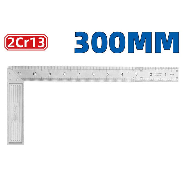 DONGCHENG HD133402 300 mm stainless steel angle square