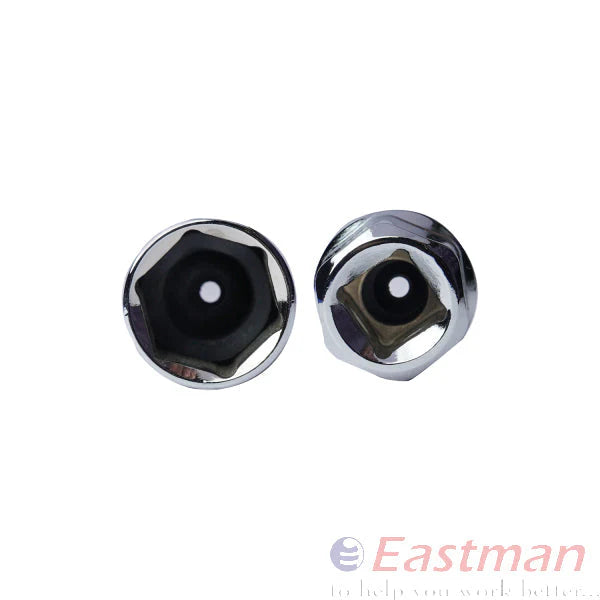 Eastman 1/2 Inch Spark Plug Socket | Chrome Vanadium Automotive Hand Tool