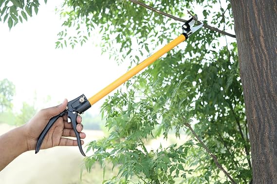 Falcon FPLR-23, Long Reach Pruner, Premium Pruner, 620mm Pruner, Garden Pruner, Branch Cutter, Tree Pruner, Pruning Tool, Gardening Tool, Horticulture Tool, Nursery Tool, Orchard Pruner, Branch Cutting Tool, High Reach Pruner, Falcon Garden Tools