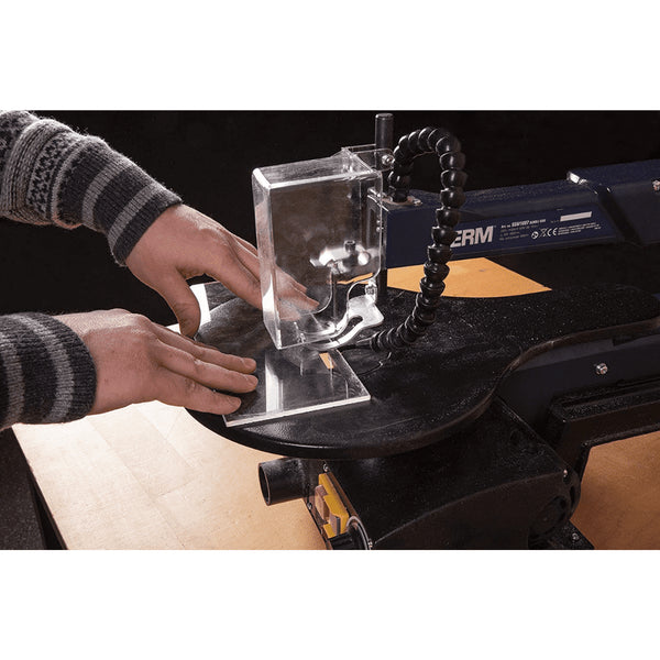 Ferm SSM1007 Cordless Electric Scroll Saw | 120W, 1600RPM, Foot Pedal System