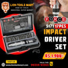 FORCE 5171 1/2" Drive Impact Driver Set - 17 Pieces | Professional Grade