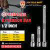 FREEMANS 1/2 Inch Drive Extension Bar - High Durability (75mm, 125mm, 250mm)