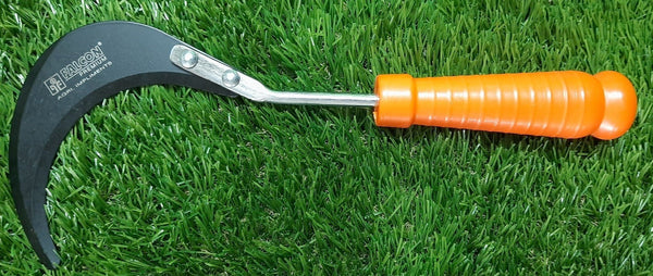 Falcon FPKM-200 Khurpi with Comfort Plastic Grip | Self-Sharpening High Carbon Steel Blade