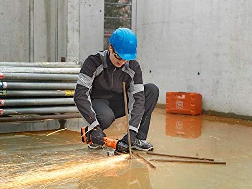 Fein CCG 18-115-12 PD-SEC AS, Fein ProCore grinder, PROTAGO angle grinder, Cordless angle grinder, 18V angle grinder, 115mm angle grinder, Brushless grinder, AMPShare grinder, ProCORE battery grinder, AutoStop grinder, Kickback protection grinder, Metal cutting grinder, Grinding machine, Deburring tool, Satin finishing grinder, Fein power tools, L-BOXX grinder