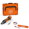 Fein 18V Cordless Slitting Shears ABSS 18 1.6 E AS Set 71300562000 | AMPShare Sheet Metal Cutter with 2200-3500 SPM
