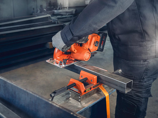 Fein Circular Saw, Fein AHKS 18-57 AS, 71360462000, 18V Cordless Circular Saw, Metal Circular Saw, F-IRON Cut 57 AS, AMPShare Circular Saw, 150mm Metal Saw, 57mm Cutting Depth Saw, Brushless Circular Saw, 2x 8Ah Battery Set, ProCORE Battery Saw, Metal Cutting Saw, Steel Cutting Saw, Aluminium Cutting Saw, Pipe Cutting Saw, Metal Profile Saw, Professional Cordless Saw, L-BOXX Saw