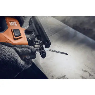 Fein Jigsaw, Fein ASTS 18-26 AS, 71360561000, 18V Cordless Jigsaw, Cordless Jigsaw, AMPShare Jigsaw, 26mm Stroke Jigsaw, T-Shank Jigsaw, 3000 SPM Jigsaw, Wood Cutting Jigsaw, Metal Cutting Jigsaw, 150mm Wood Cutting, 12mm Steel Cutting, 24mm Non-Ferrous Metal Cutting, Plastic Cutting Jigsaw, Gypsum Board Saw, Professional Jigsaw, Cordless Saw, Fein Power Tools