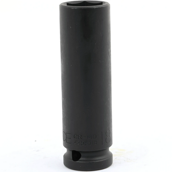 Force 1/2Inch Deep Impact Socket | Heavy Duty Chrome Molybdenum Impact Tool
