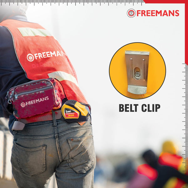 Freemans, Freemans Measuring Tape, Freemans IKON, 3M Measuring Tape, 3M-Z Measuring Tape, 16mm Measuring Tape, Measuring Tape, Tape Measure, Measuring Tool, Multipurpose Measuring Tape, Construction Measuring Tape, Carpentry Measuring Tape, Workshop Measuring Tape, Hand Tools, Lion Tools Mart