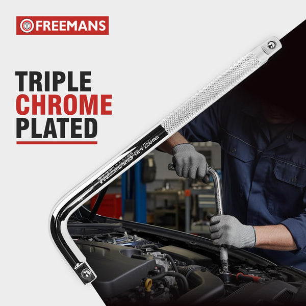 Freemans 1/2 Inch Drive T-Handle Socket Wrench DLH-12 | Heavy Duty (Available in 200mm to 455mm)