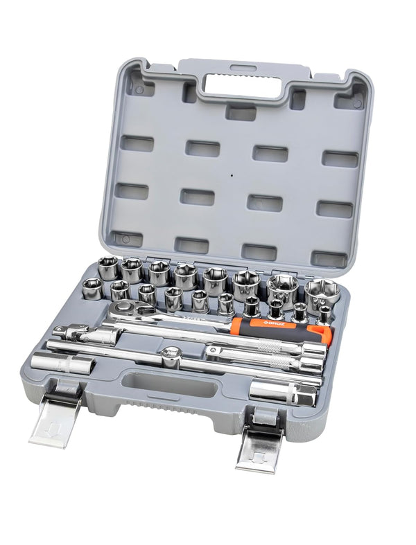 Groz, Groz HSK/1-2/25, HSK/1-2/25, 25Pcs Socket Set, 25 Piece Socket Set, 1/2 Inch Socket Set, 1/2 Inch Drive Socket Set, Socket Set, Socket Wrench Set, Automotive Socket Set, Car Socket Set, Garage Socket Set, Workshop Socket Set, Mechanical Socket Set, Hand Tool Set, Machinery Socket Set, Industrial Socket Set, Repair Tool Set, Maintenance Tool Set, 1/2 Drive Tool Set, Automotive Hand Tools, Professional Socket Set, Groz Tools, Socket Set Online, Buy Socket Set Online, Lion Tools Mart