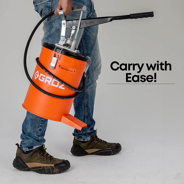 Groz, Groz VGP/10A, VGP/10A, Bucket Grease Pump, 10 Kg Grease Pump, 10 Kg Bucket Grease Pump, Hand Operated Grease Pump, High Pressure Grease Pump, High Volume Grease Pump, Manual Grease Pump, Lubrication Pump, Grease Pump Without Wheels, Groz Grease Pump, Agricultural Grease Pump, Automotive Grease Pump, Construction Grease Pump, Industrial Grease Pump, Heavy Duty Grease Pump, NLGI Grease Pump, Grease Pump 4000 PSI, Grease Pump 275 Bar, Grease Pump Online, Buy Grease Pump Online, Lion Tools Mart